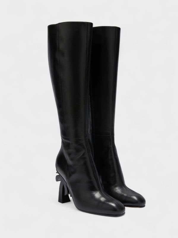 Palm Angels Palm Heel Boots Black