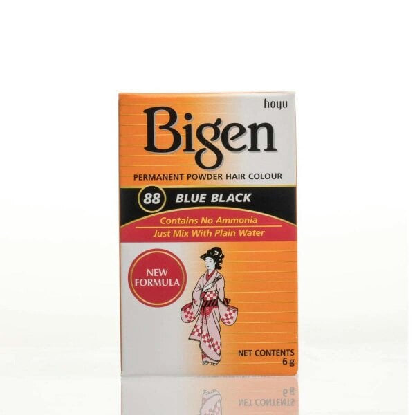 Bigen Permanent Powder Hair Colour Blue Black 88