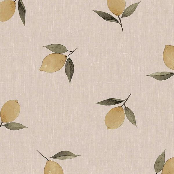 Sophie Allport Lemons Soft Linen Wallpaper