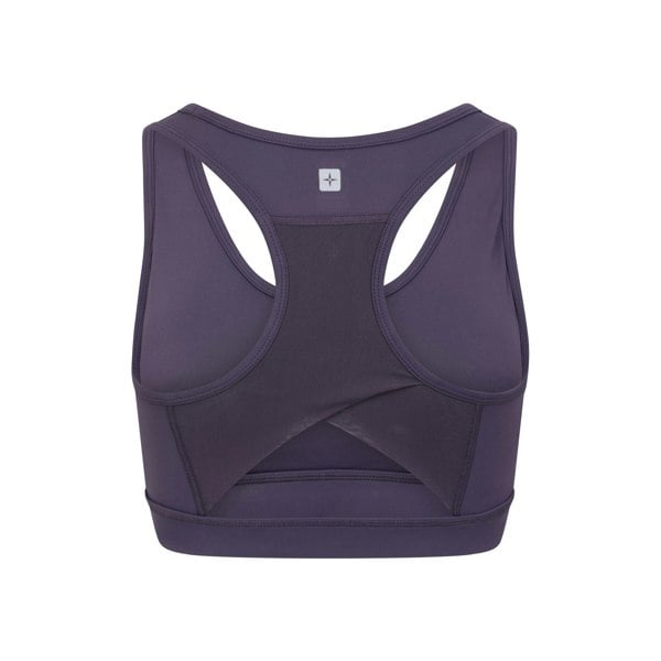 Mountain Warehouse Women's Motion Mesh Sports Bra - Dark Purple