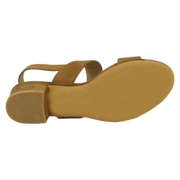 Spot On Ladies Spot On Block Heel Mules F12014
