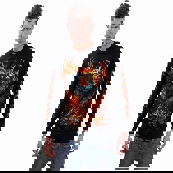 Spiral Direct ASHES REBORN - Longsleeve T-Shirt Black