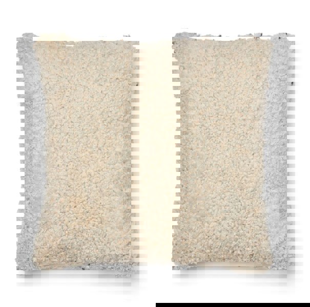 Zebra Cushion | Doublesided | 60x60 cm Taupe/Pearl