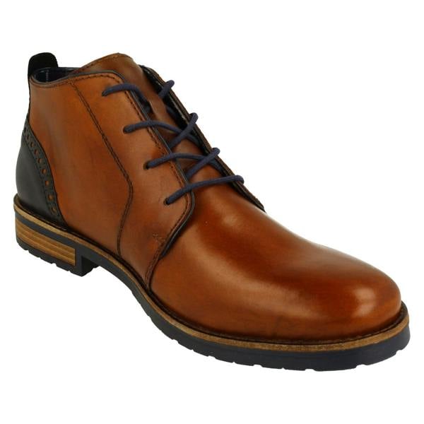 Rieker Mens Rieker Lace Up Ankle Boots 14605