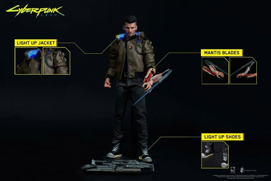 MCSlots Cyberpunk 2077 Yaiba Kusanagi Articulated Male Bundle 1:6 Scale PA004CP