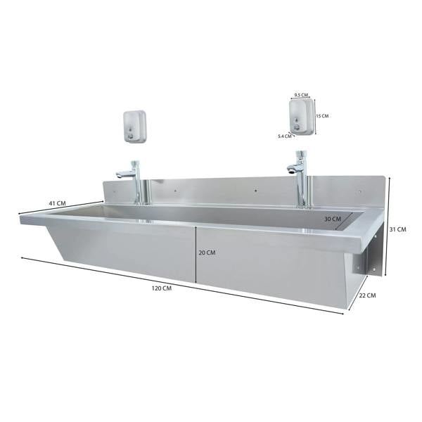 Kukoo Trough Sink - 1200mm