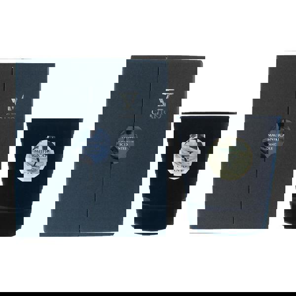 V Canto Magnificat Flocked Glass Candle 250ml