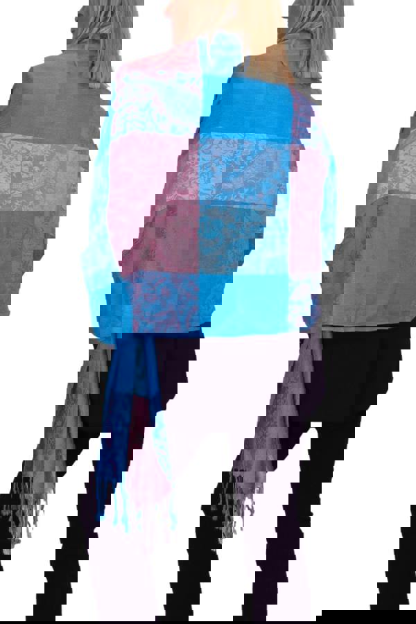 Paulo Due Paisley Design Pashmina-Style Scarf