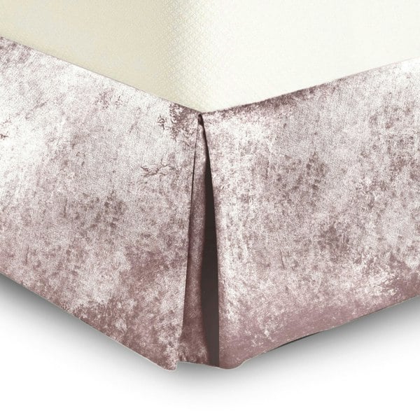 Intimates Crushed Velvet Platform Valance Sheet