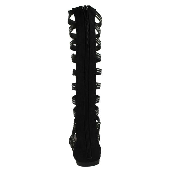 Spot On Girls Spot On Knee High Gladiator Sandals