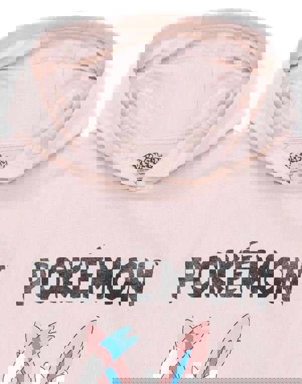 Pokemon Girls Purple Front Print Hoodie