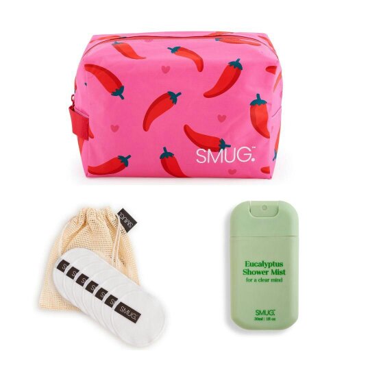 SMUG Store & Spa Set - Various Prints - Chilli Pepper