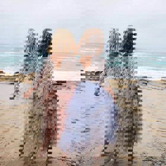 Bohemian Spirit Dress - Silver - UK Flower Girl Boutique