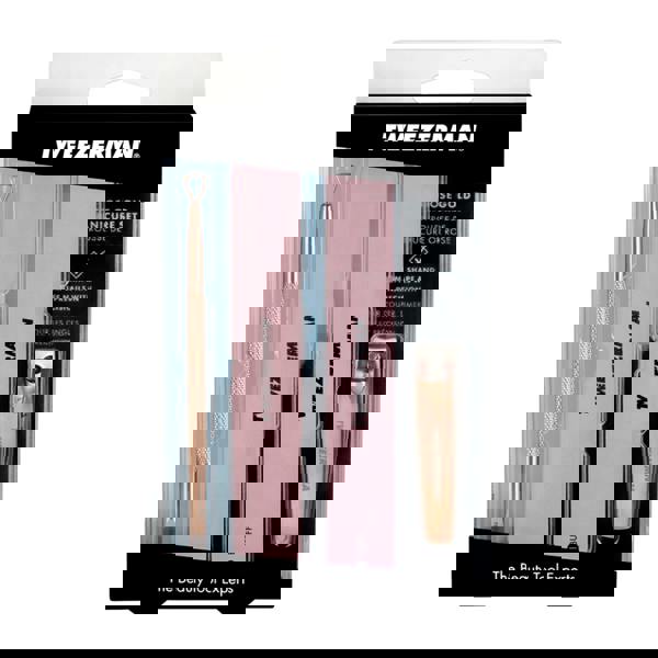 Tweezerman Rose Gold Manicure Set