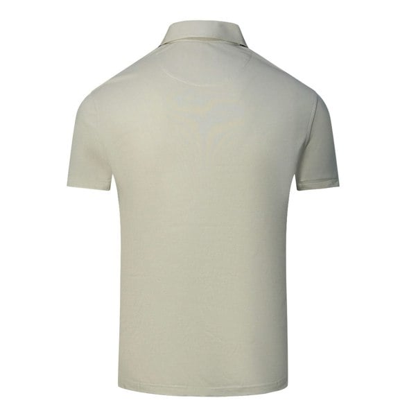 Aquascutum Aldis London Logo Polo Shirt - Beige