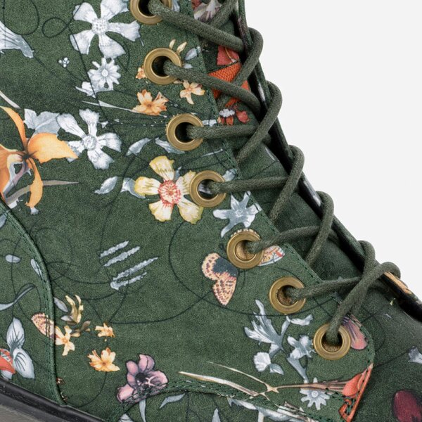 Cipriata ANNETTA Floral Ankle Boots   in  Multicoloured