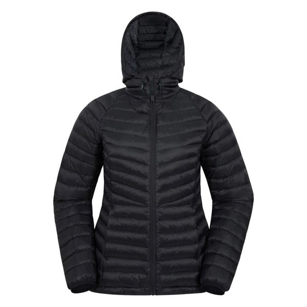 Mountain Warehouse Womens/Ladies Skyline Extreme Hydrophobic Down Jacket - Black