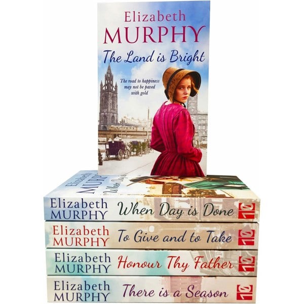 Elizabeth Murphy Liverpool Sagas 5 Books Set Honour Thy Father, When Day is Done, The Land is Bright