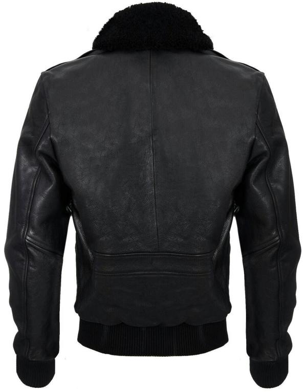 Infinity Leather Mens Air Force A2 Cowhide Bomber Jacket-Montreal