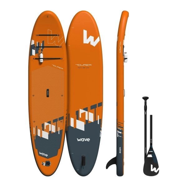 Tourer 2.0 SUP | Inflatable Paddleboard | 10'3/11'3ft | Orange - Wave Spas UK