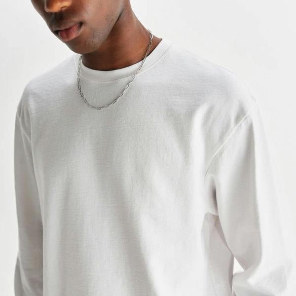 Wax London Hayden Textured Long Sleeve T-Shirt