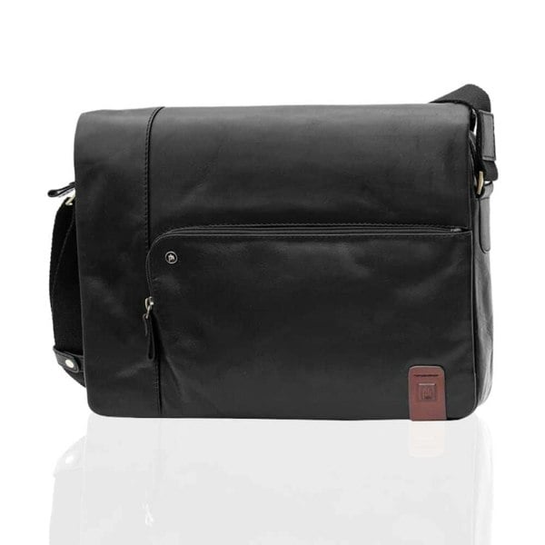 PRIMEHIDE Leather Messenger Bag - Tuscan