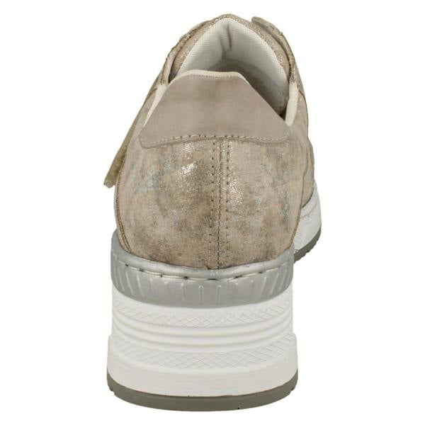 Rieker Ladies Rieker Wedge Heeled Trainers N4354