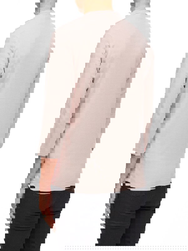 PennyPlain High Back V-neck Top - Cloud