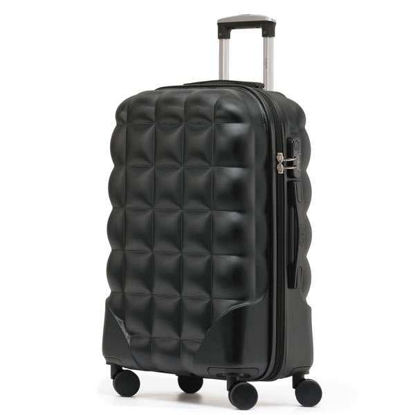 Flight Knight Medium 25" Hard Shell Bubble Design Check-in Suitcase Hold Luggage Bag