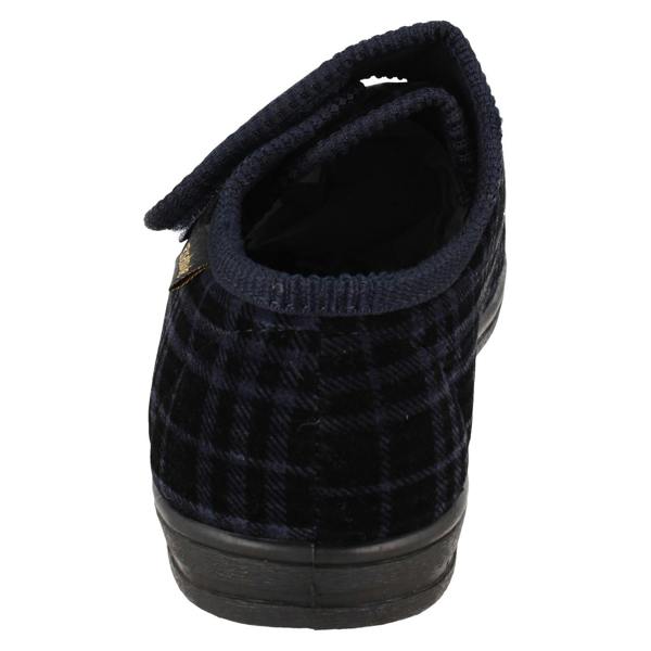 Rosebank Mens Rosebank Extra Wide Fit Indoor Slippers Dan