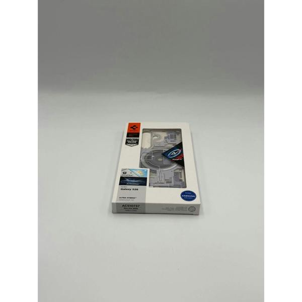 Spigen Ultra Hybrid Mag Case with MagFit for Samsung Galaxy S26 6.3" Zero One White - ACS10737