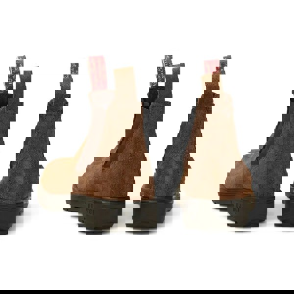 Rossi Endura 303 - Rustic Brown Suede Leather Chelsea Boots