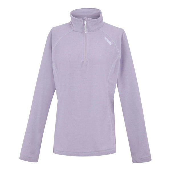 Regatta Great Outdoors Womens/Ladies Montes Half Zip Fleece Top - Wisteria/Lilac Thistle