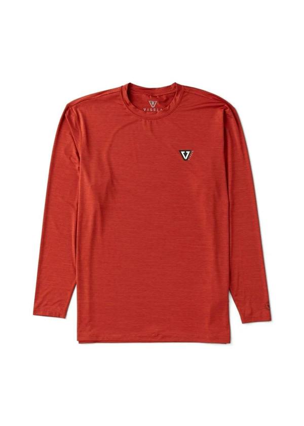 VIssla Twisted Eco L/S Lycra - Picante