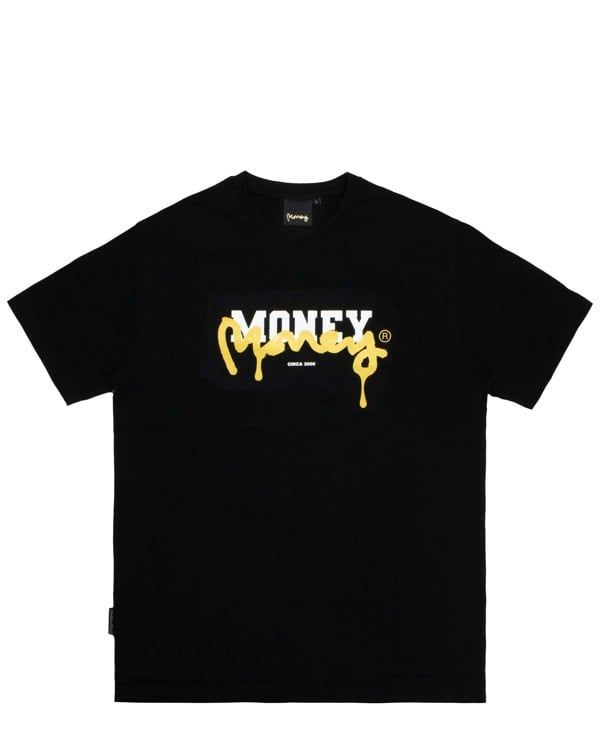 Money Defaced Ape Tee - Black