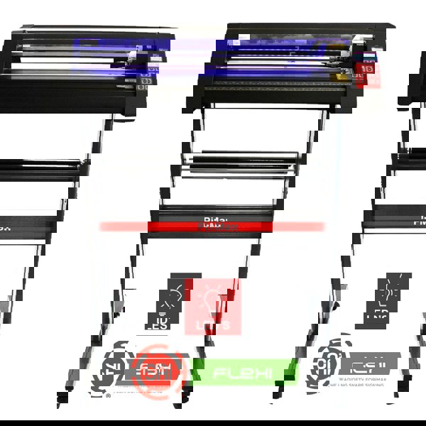 PixMax Vinyl Cutter 720mm, FlexiStarter Software & LED Light Guide