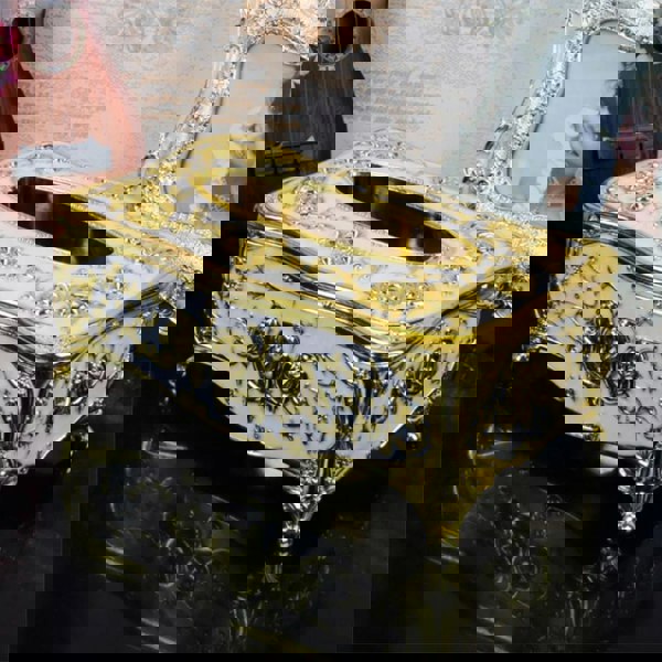 smartbies Vintage Tissue Box Cover Storage Paper Napkin Holder for Bathroom, Bedroom or Living Room