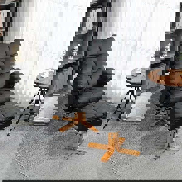 Recliner with Ottoman