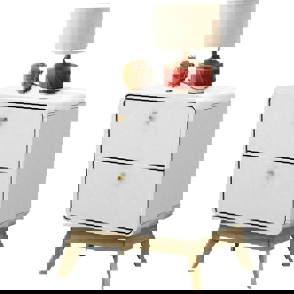 Dorel Home Cassie Nights with 2DR White White