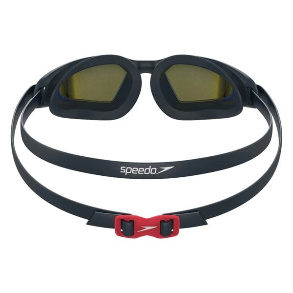 Speedo Unisex Adult Hydropulse Mirrored Swimming Goggles - Navy/Blue