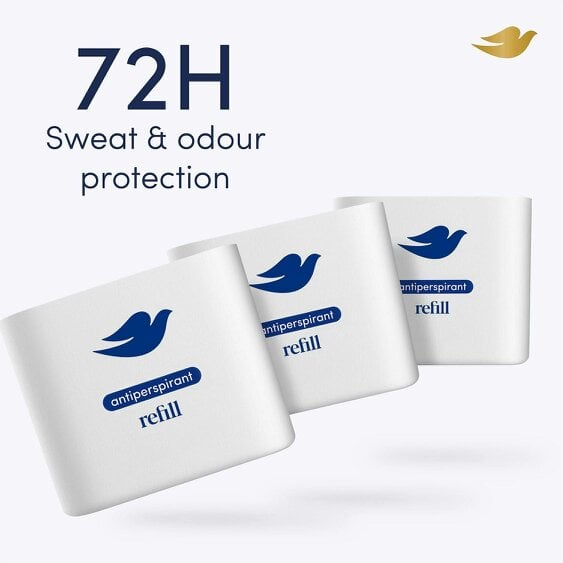 Dove Refillable Deodorant Kit + 35ml Refill - Peony & Pineapple 6 Pack