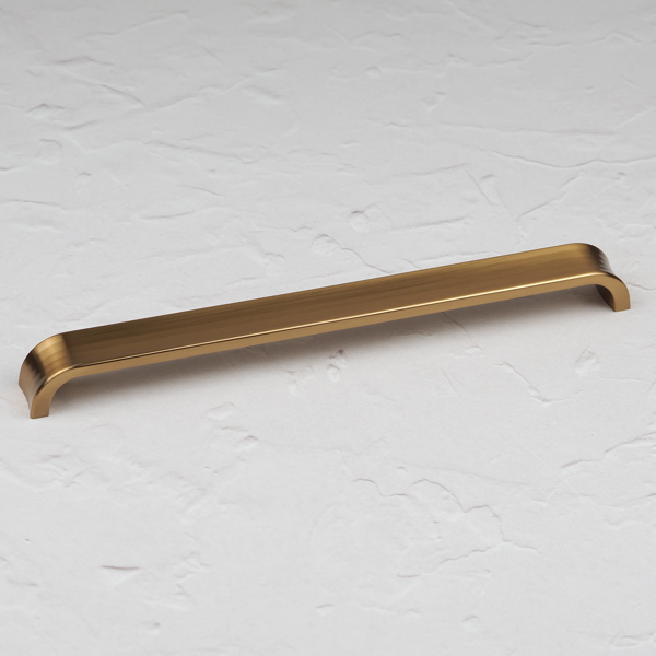 Handle & Home Dark Bronze Rippled Handles and Coordinating Disc Knob