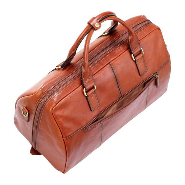 Infinity Leather Vintage Genuine Leather Holdall Duffle Gym Travel Bag - Atlas