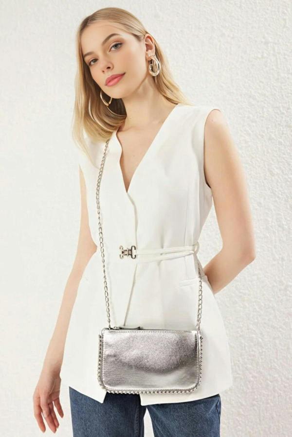 WOVCOR Studded Crossbody Small Wallet Bag