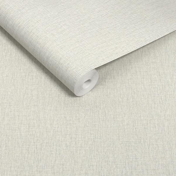 Next Light Natural Linen Look Wallpaper