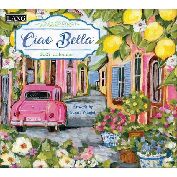 Susan Winget, Ciao Bella Deluxe Calendar 2027, Deluxe Calendars, Month To View, Art, Gift