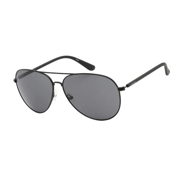 Calvin Klein Mens Matte Sunglasses - Black - 