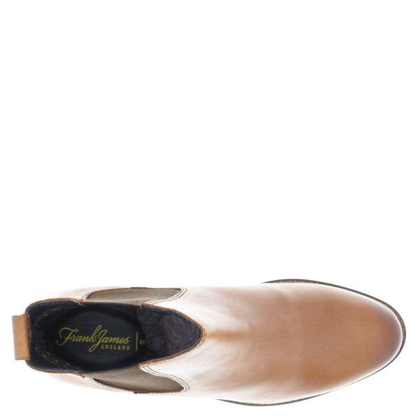 Frank James Aintree Ladies Leather Pull On Chelsea Boots
