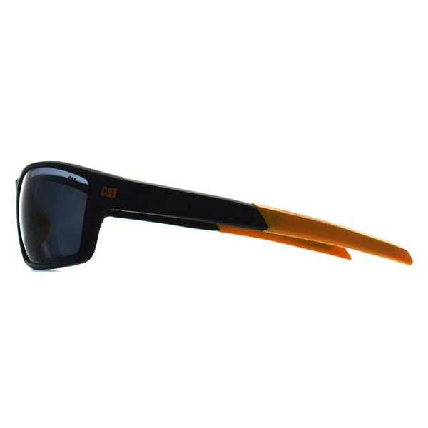 Caterpillar Sunglasses CTS-8020 104P Matte Navy Solid Smoke Polarized