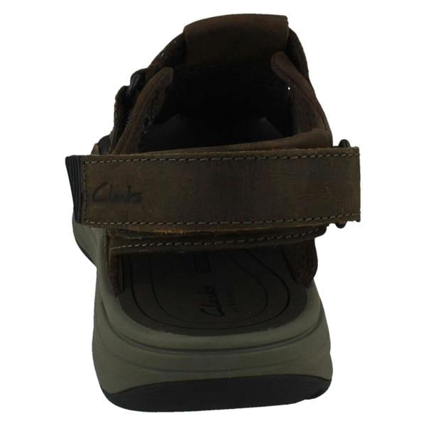 Clarks Mens Clarks Hook and Loop Enclosed Sandals Saltway Cove